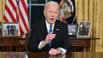 Joe Biden in Abschiedsrede: „Danke für diese große Ehre“